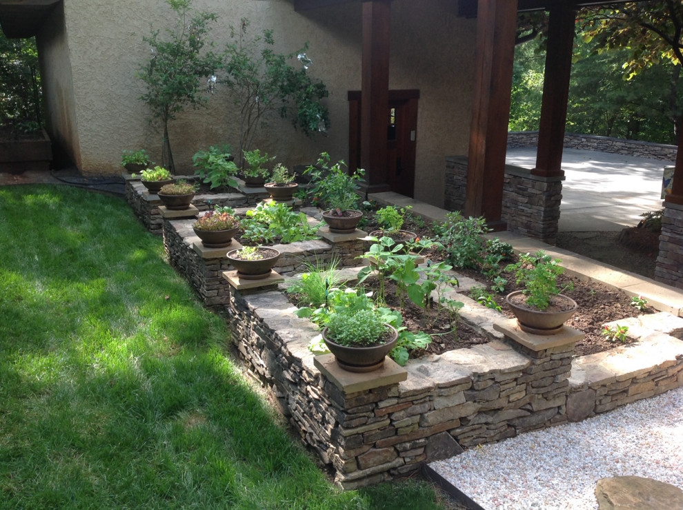 French Kitchen Garden - French Country - Landscape - Charlotte - by ...