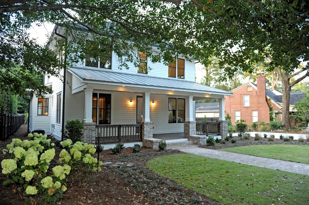 Front Exterior Traditional Exterior Atlanta by J.W. York Homes