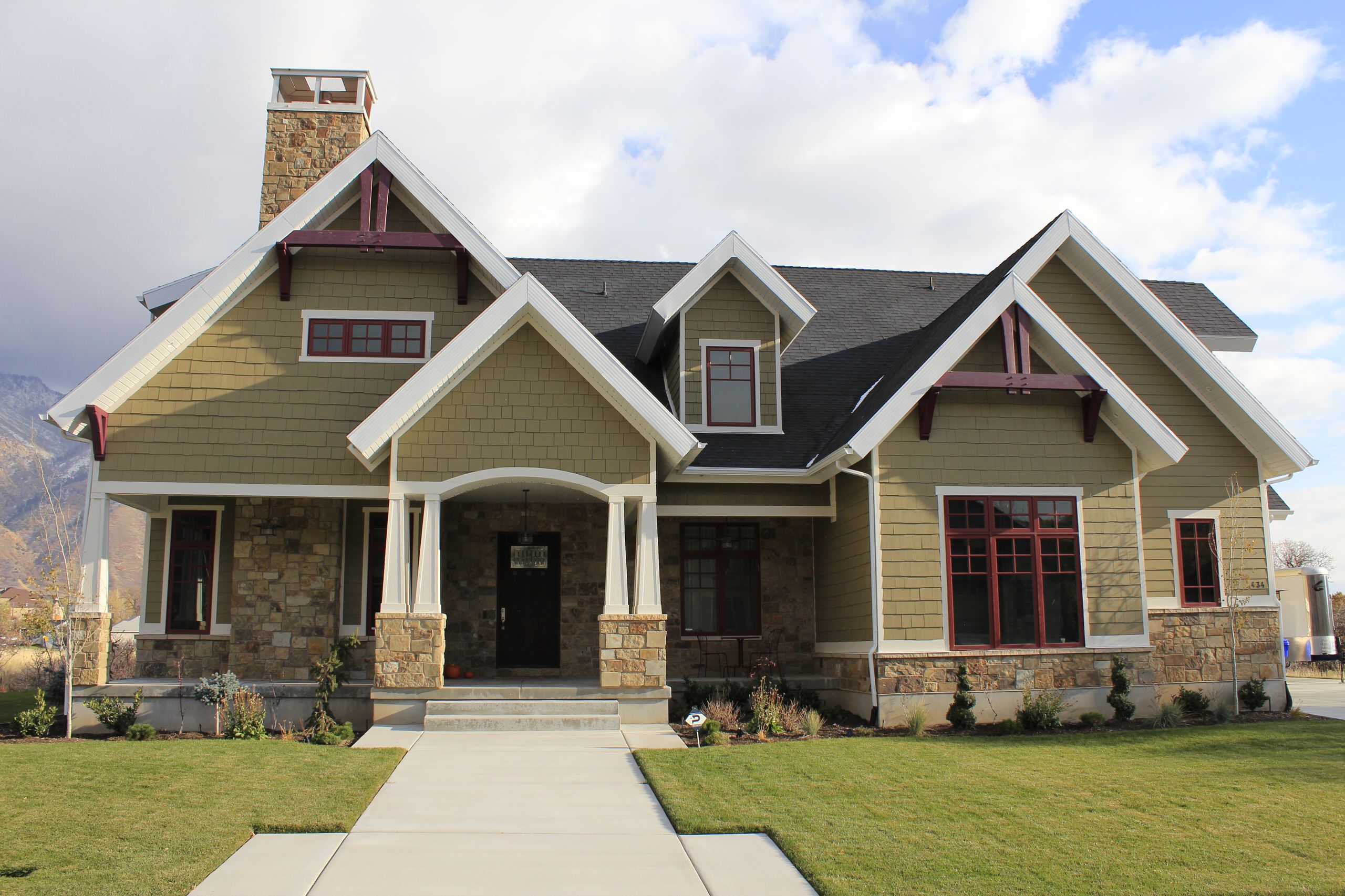 One Story Homes With Front Porch