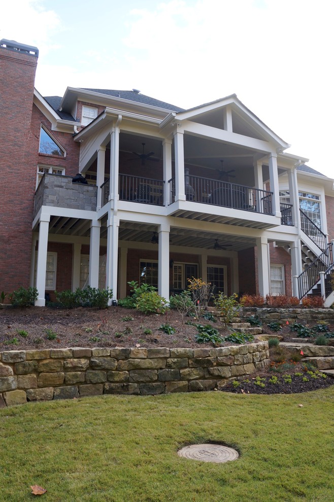 Large elegant exterior home photo in Atlanta