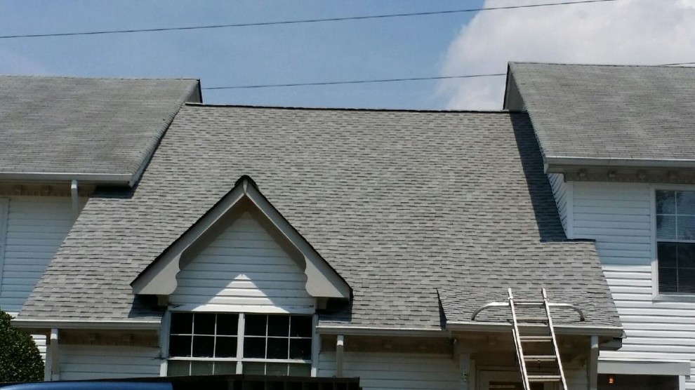 GAF Timberline Fox Hollow Grey 857 Shoal Creek Trail. Ches Modern