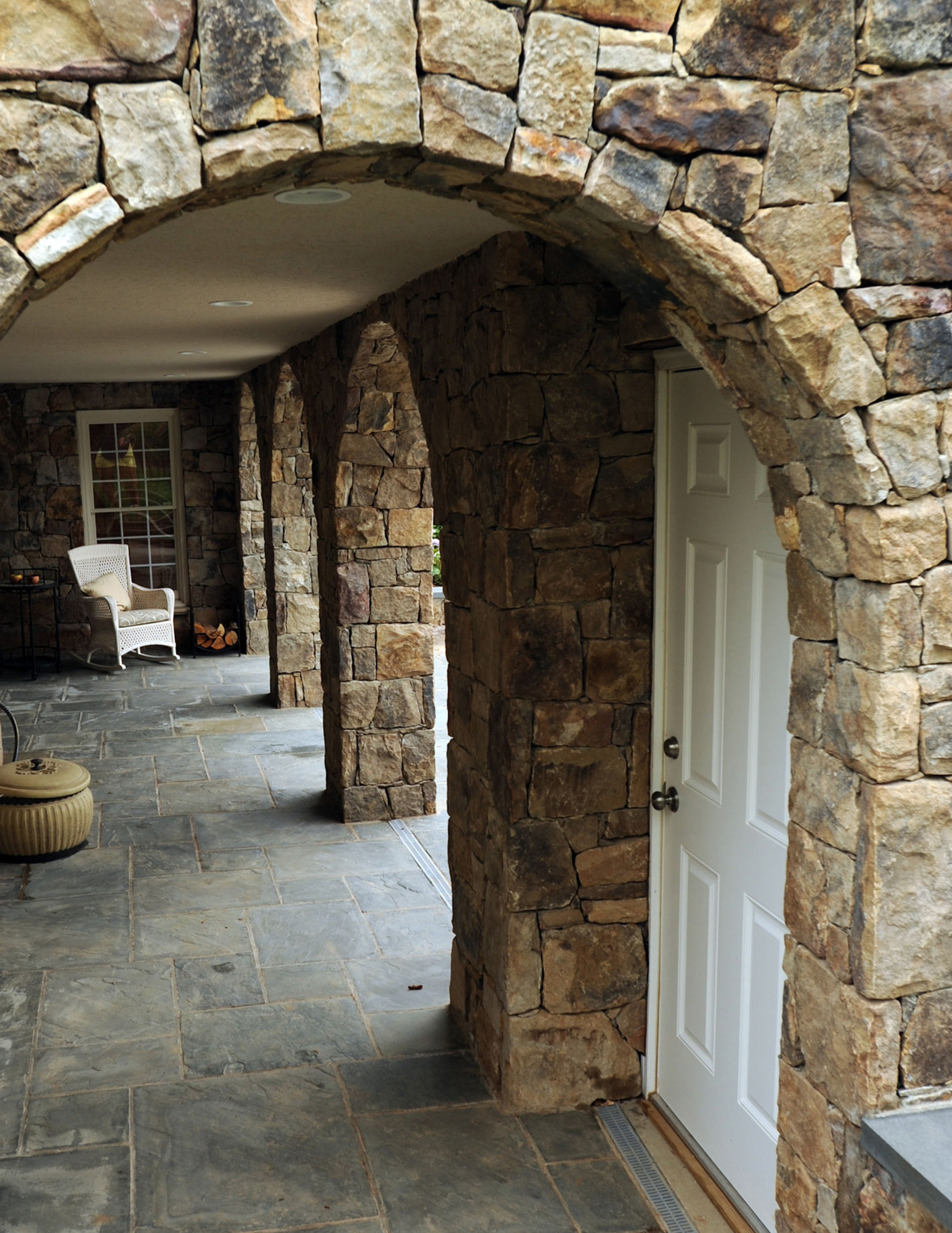 Stone Veneer Arch Houzz