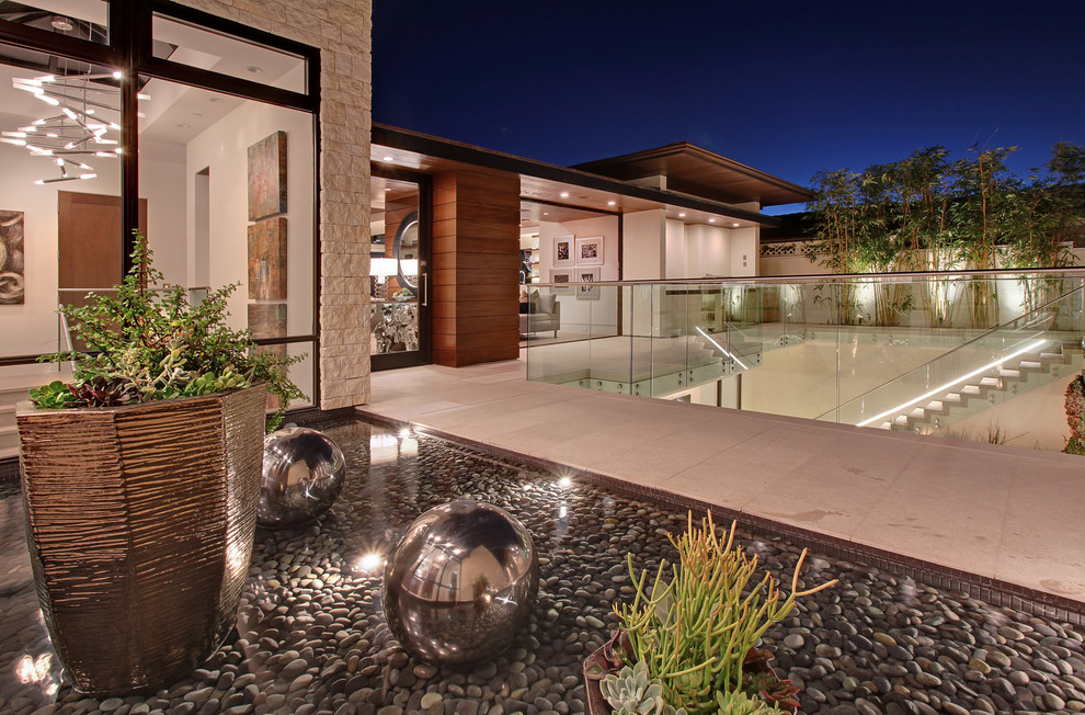 Example of a trendy exterior home design in Orange County