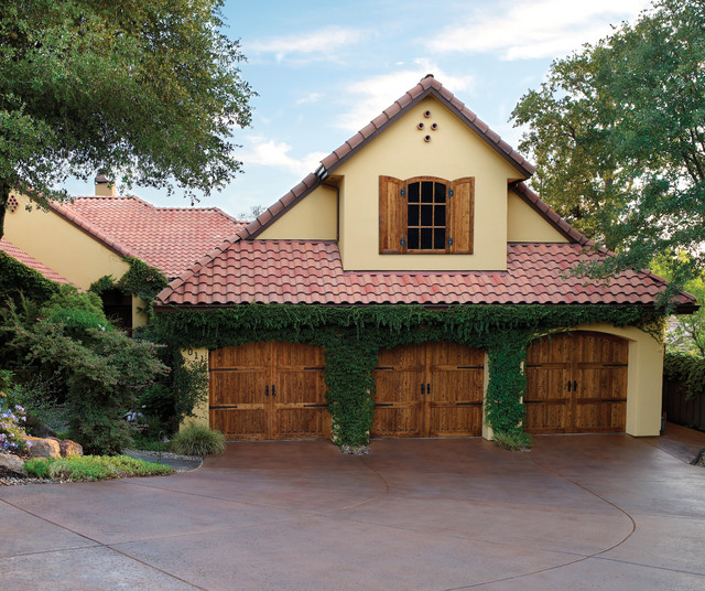 Garage Door Designs Craftsman Exterior Tampa by Banko Overhead