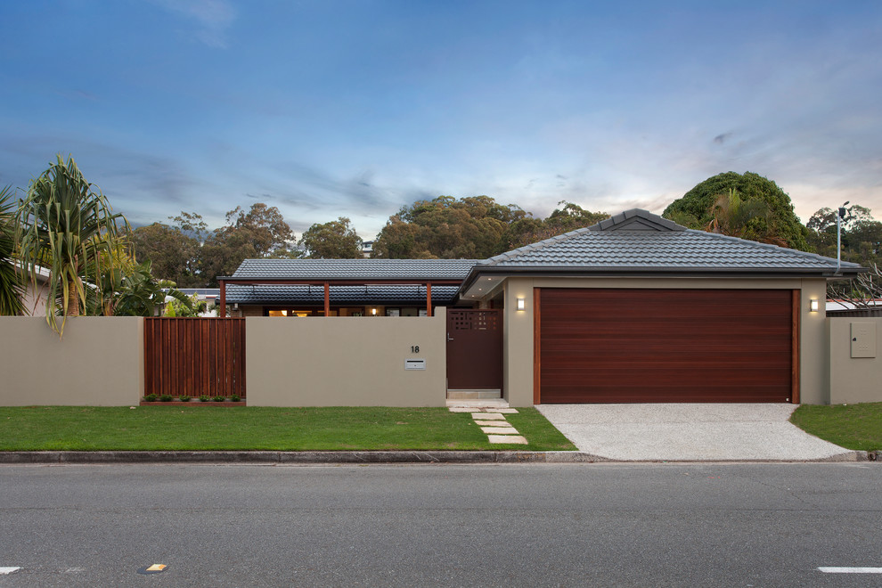 Garage Extension & Exterior Renovation, Gold Coast Modern Exterior