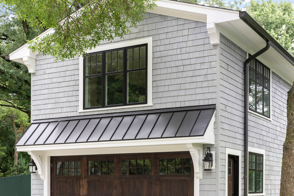 Garage Exterior Transformation Halstead's Bay on Lake