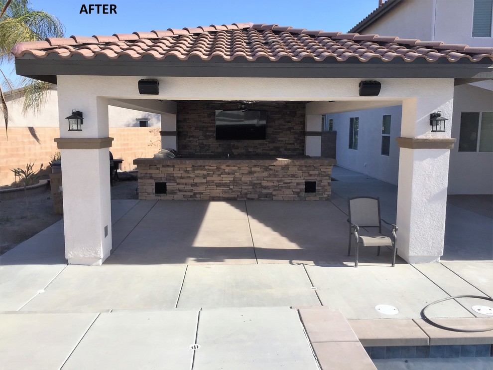 Garage, Patio and Poolhouse in Eastvale, Ca. Exterior Los Angeles