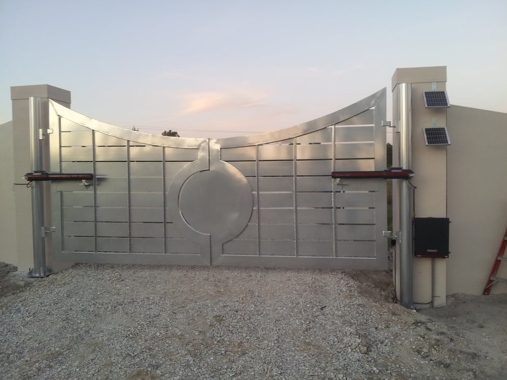 Gate Operators Lift Master Modern Exterior Miami by Garage