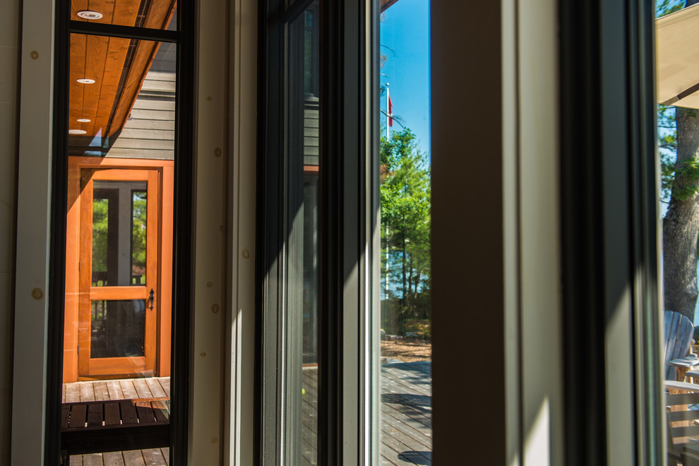 Bay Cottage Rustic Exterior Toronto by DeCola Windows & Doors Inc. Houzz AU