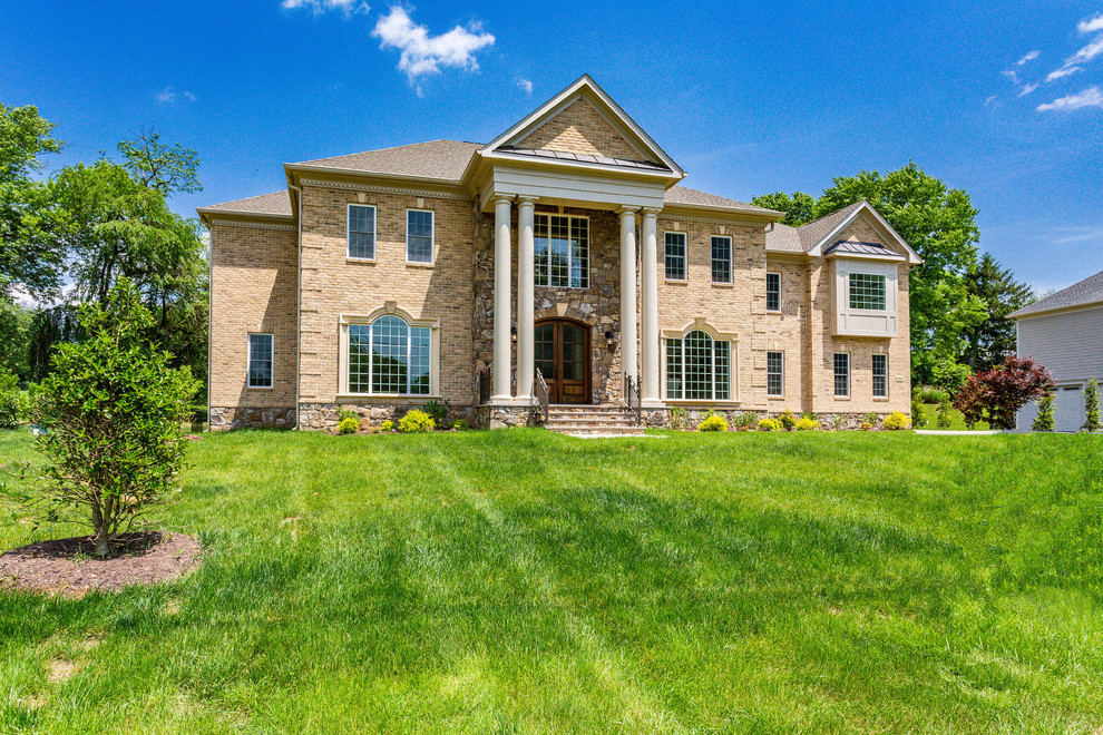Colonial Home in Great Falls, VA Traditional Exterior DC