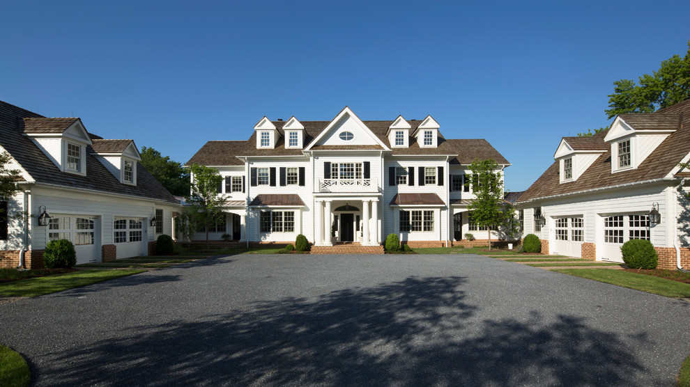Inspiration for a timeless exterior home remodel in Baltimore