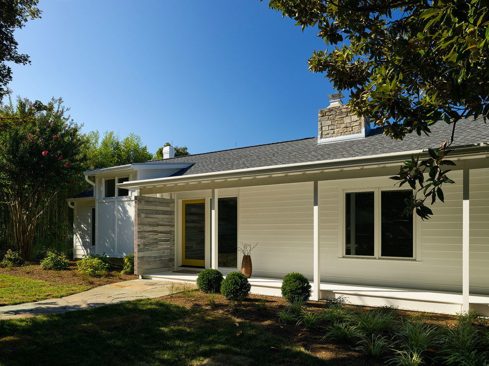 Gibson Island Waterfront Renovation Beach Style Exterior