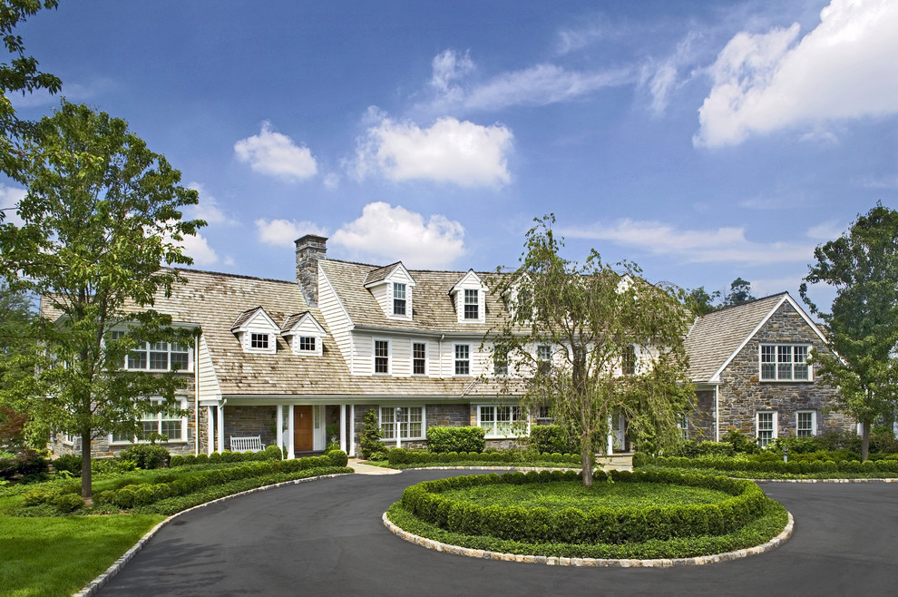 Gladwyne House Traditional Exterior Philadelphia by Cullen