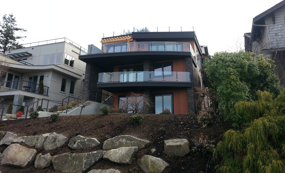 Glass Railings - Exterior - Seattle - by Apex Railing Solutions | Houzz