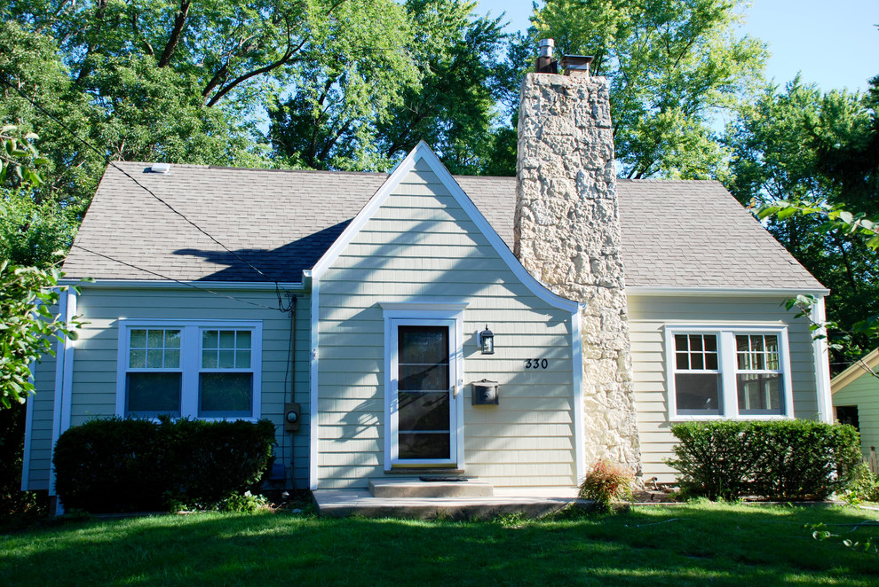 Glen Ellyn, IL Hardie Shingle Siding Traditional Exterior Chicago