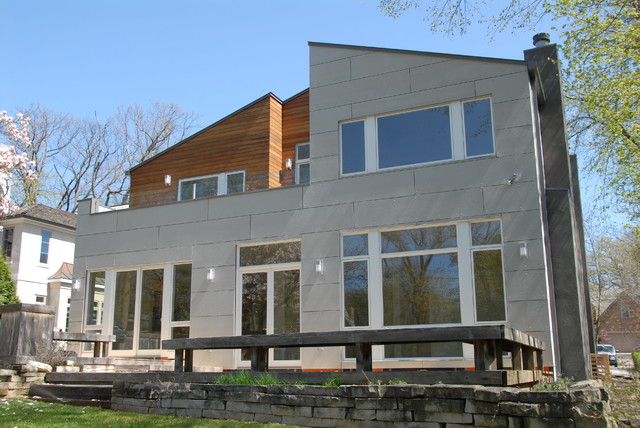 Glencoe Residence - Modern - Exterior - Chicago - by Square Root ...