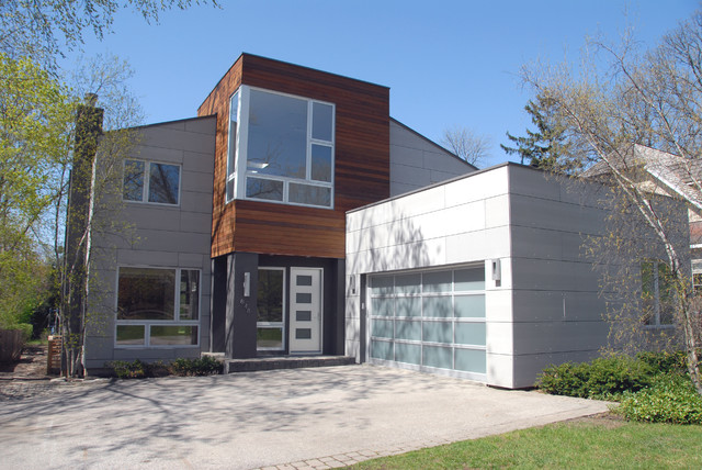 Glencoe Residence - Modern - Exterior - Chicago - by Square Root ...