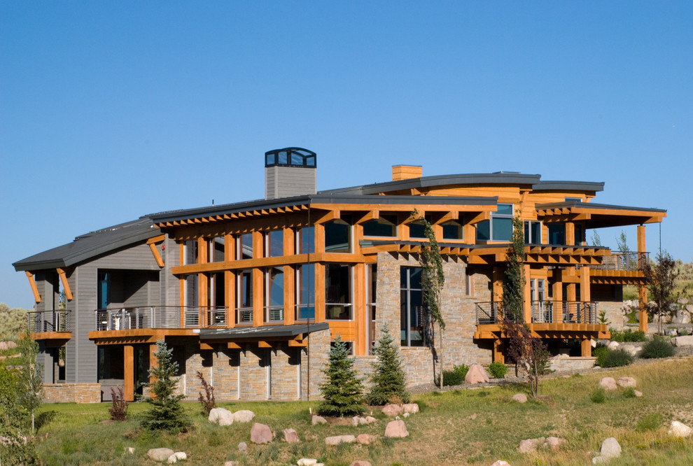 Glenwild Residence 1 Contemporary Exterior Salt Lake City by