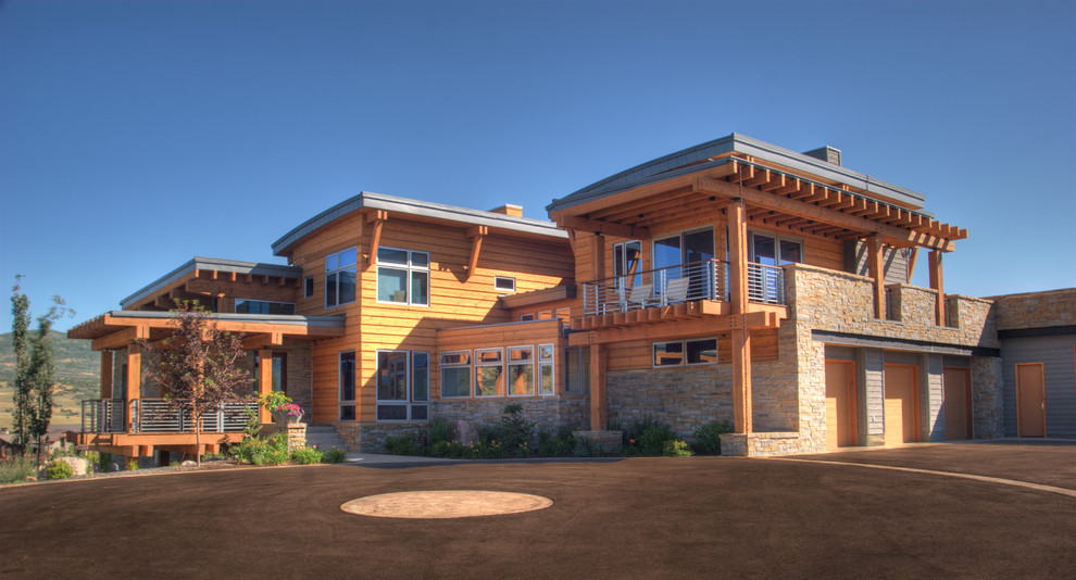 Glenwild Residence 1 Contemporary Exterior Salt Lake City by