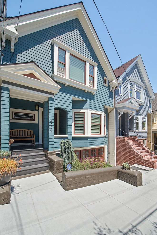 Gordon House Victorian Exterior San Francisco by Gordon House Victorian Exterior San Francisco by
