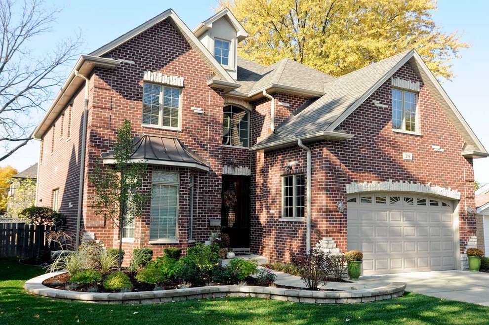 Remodeled Home Traditional Exterior Chicago by Dream