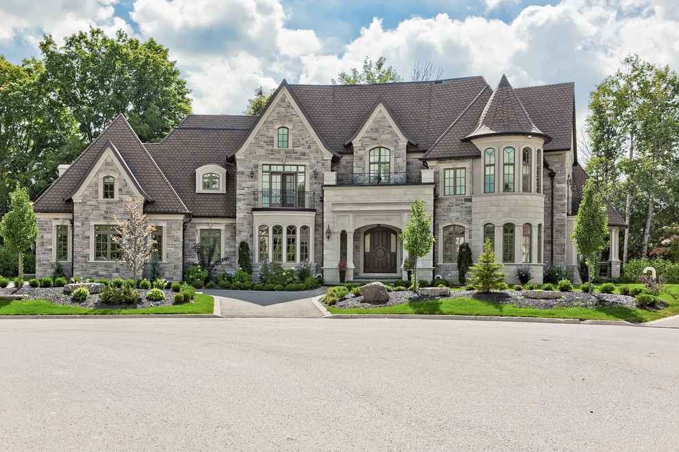 Gormley Estate Home Traditional Exterior Toronto by Custom CADD
