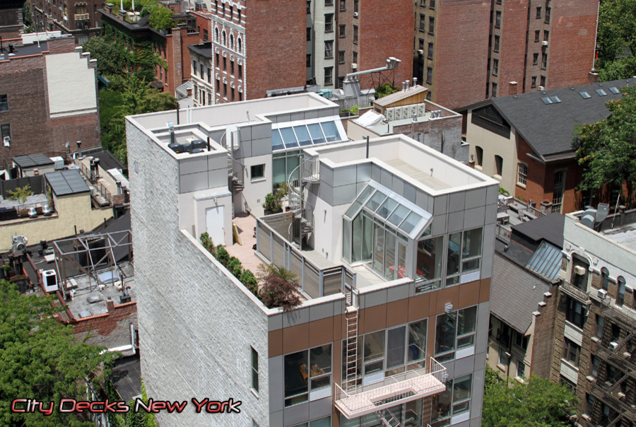 Gramercy Composite Roof Top Deck Space Contemporary Exterior