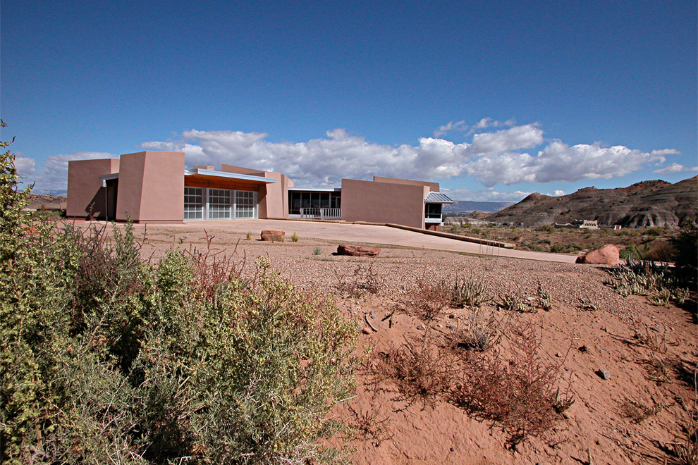 This is an example of a contemporary house exterior in Denver.