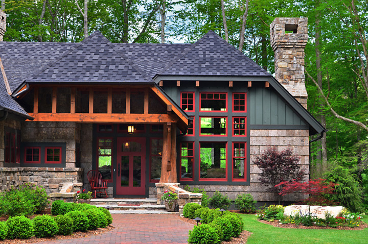 Inspiration for an exterior home remodel in Charlotte