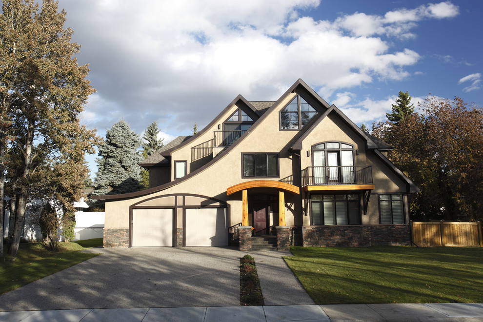 Grandview Swoop Contemporary Exterior Edmonton by Habitat Studio Houzz