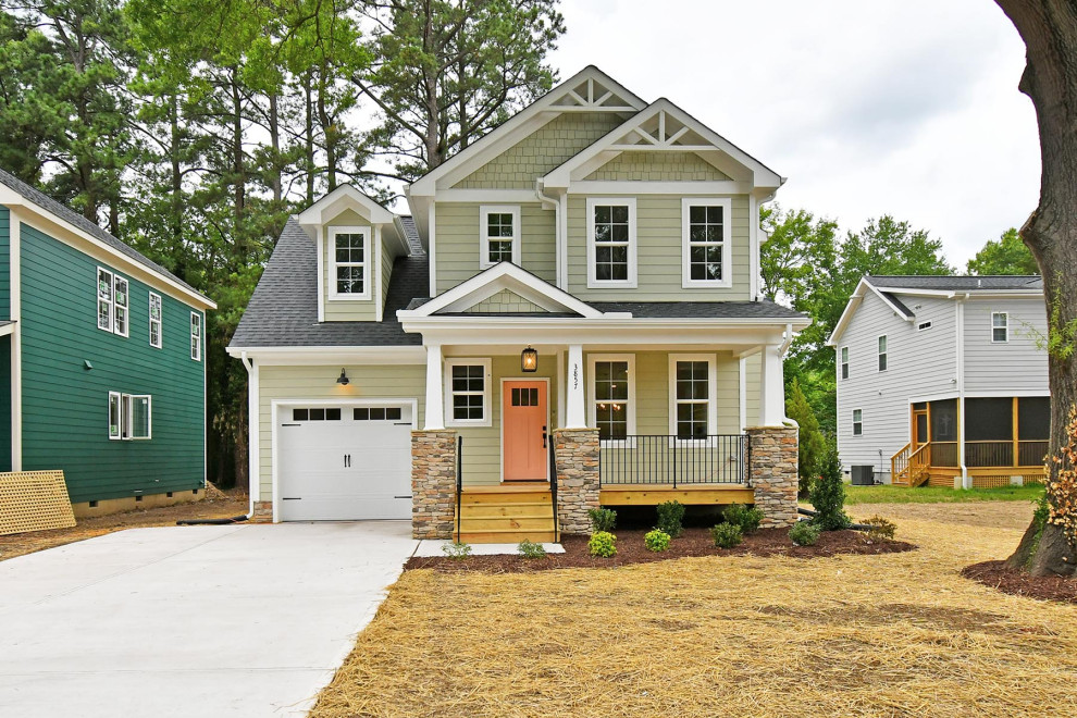 Grassland Traditional Exterior Raleigh by Grayson Dare Homes, Inc. Houzz
