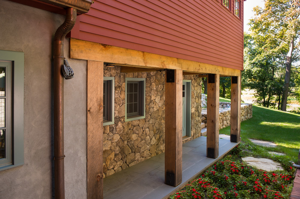 Great Room Addition Rustic Exterior Boston By Lynn Hopkins   Great Room Addition Lynn Hopkins Architects Img~82616d5308a47a66 9 6355 1 1ad74cd 