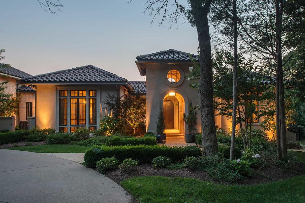 GREEN HILLS RESIDENCE Mediterranean Exterior Nashville by