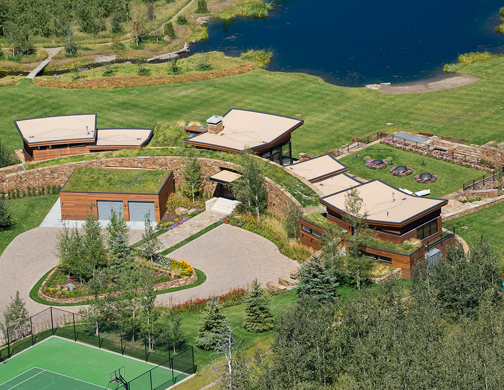 Green Knoll Residence Contemporary Exterior Other by Ward+Blake