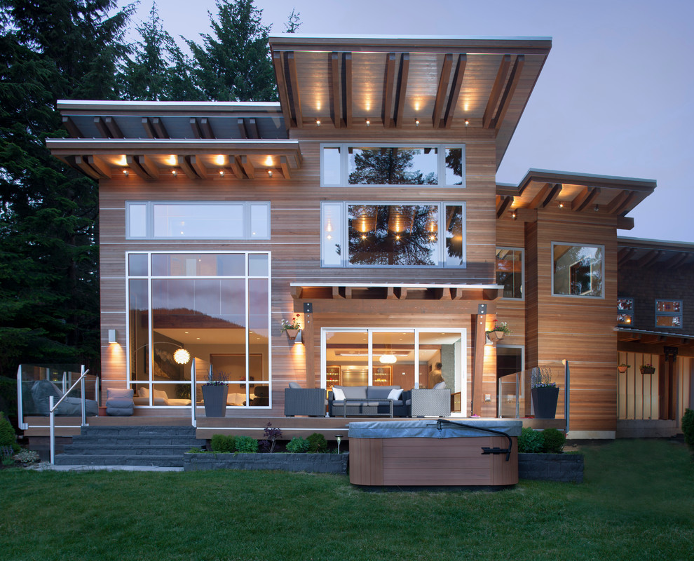 Green Lake House - Contemporary - Exterior - Vancouver - by Tracy ...