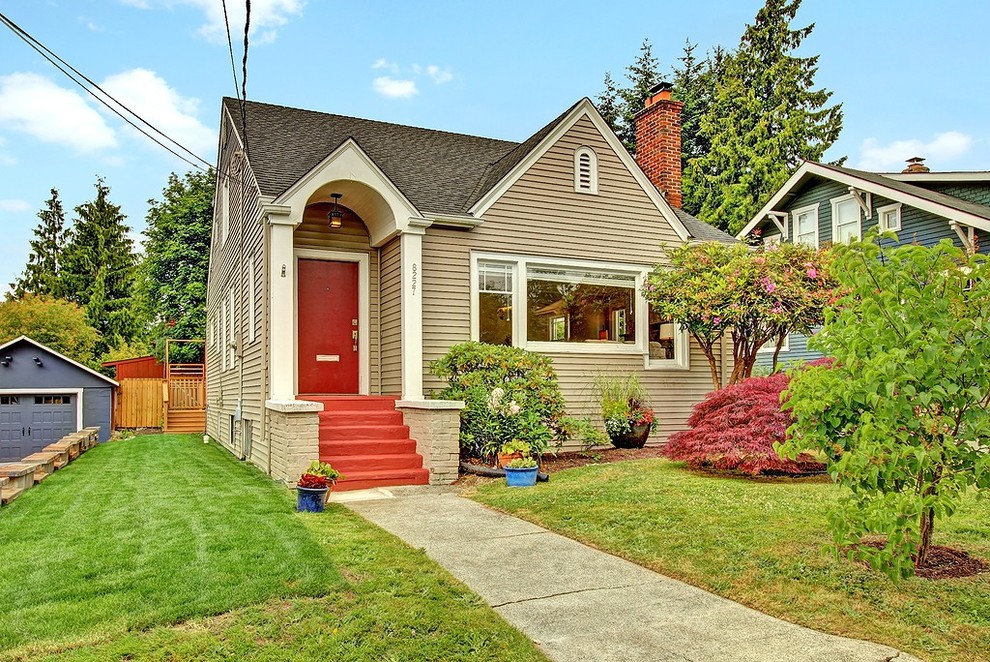 Green Lake House With Old Charm Exterior Seattle by Seattle
