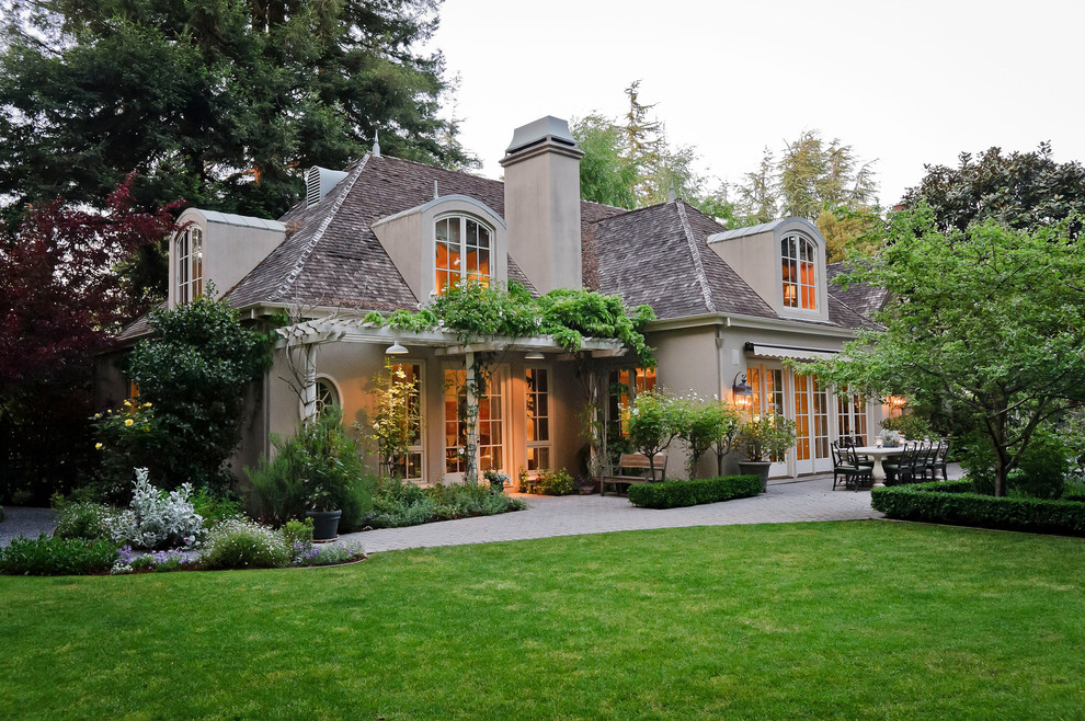 Green Oaks Atherton French Country Exterior San Francisco by