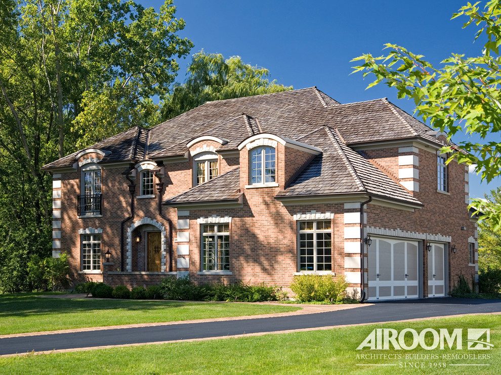 Green Oaks Home Remodel Traditional Exterior Chicago by Airoom