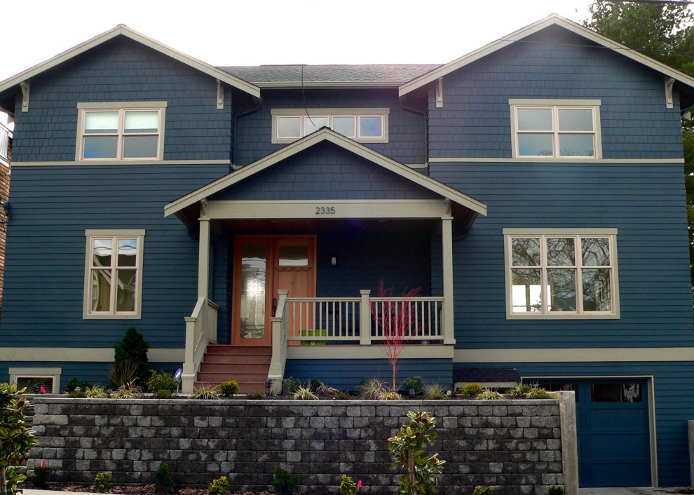 Greenlake Craftsman Exterior Seattle by Hughes Studio Houzz