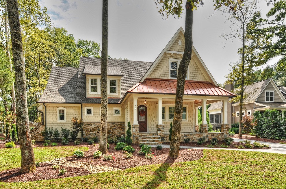 Greenway St Craftsman Exterior Charlotte by Plattner Custom