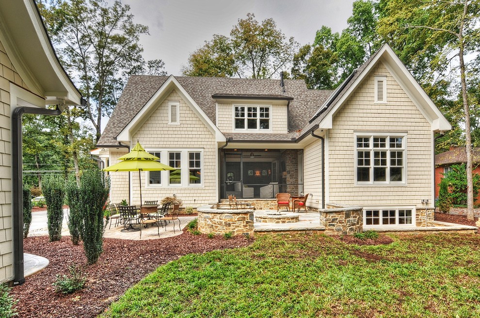 Greenway St Farmhouse Exterior Charlotte by Plattner Custom