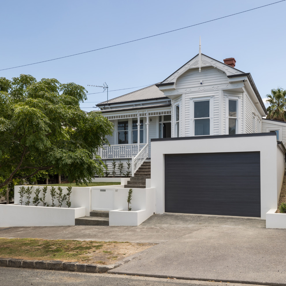 Grey Lynn Villa Traditional Exterior Auckland by Four Walls Architecture Houzz