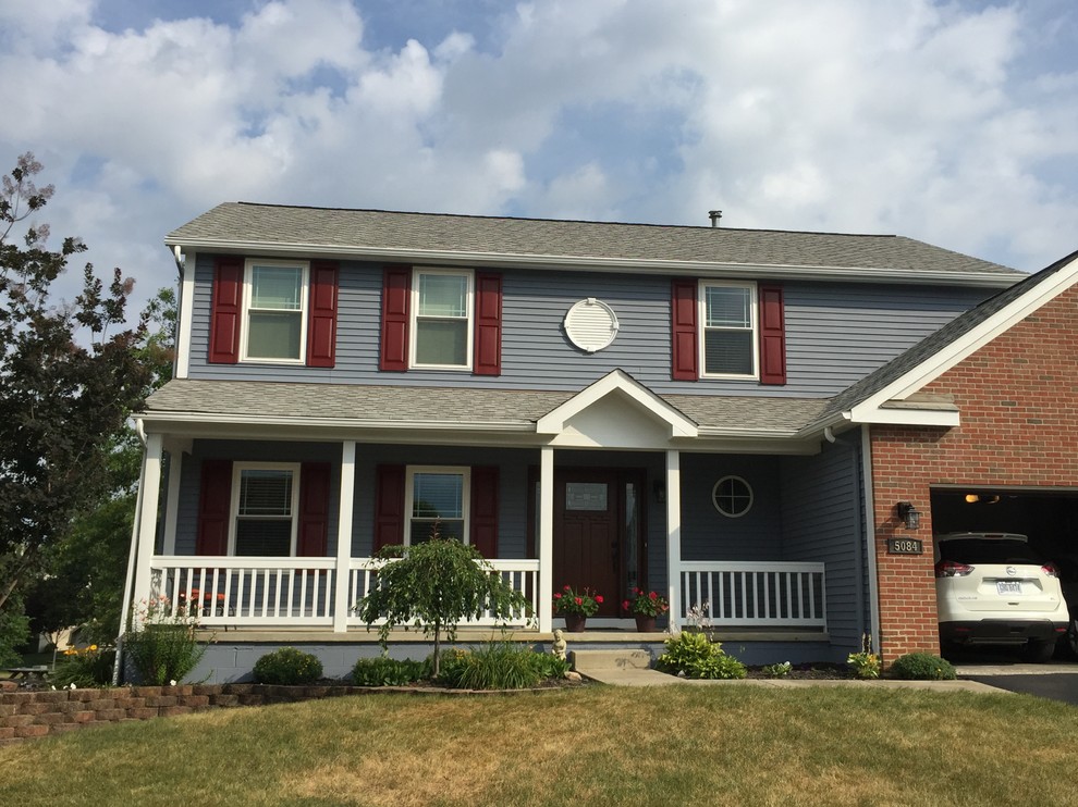 Groveport Exterior Vinyl Siding Update Traditional Groveport Exterior Vinyl Siding Update Traditional