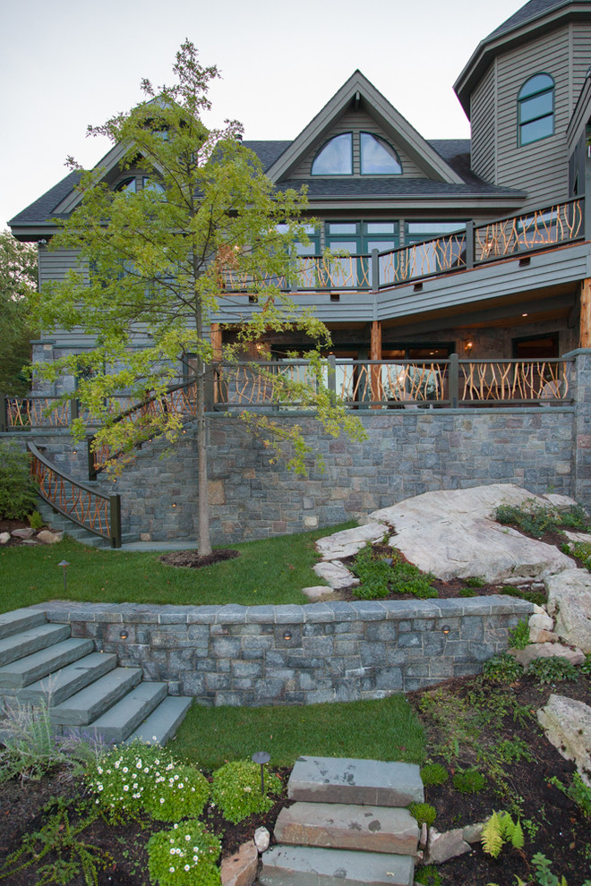 Gull Bay, Lake Traditional House Exterior Burlington by