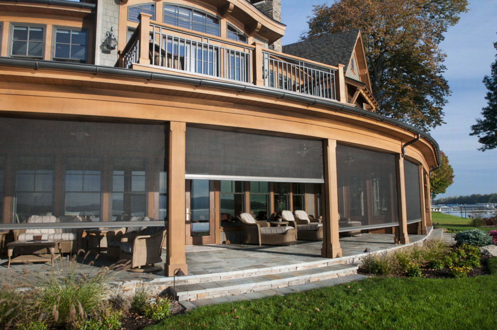 Gun Lake, Michigan Traditional Exterior Grand Rapids by J