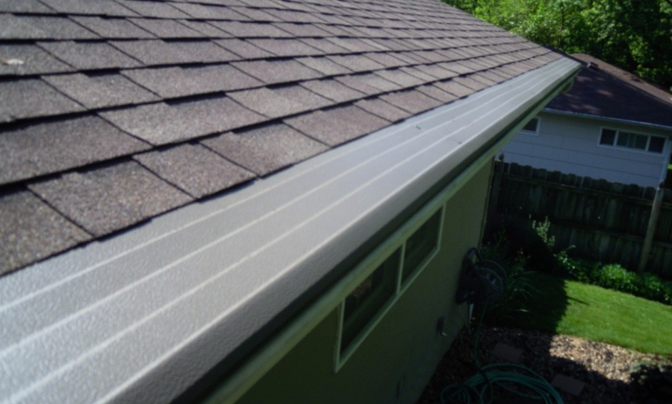 Gutter Helmet Installation Exterior Chicago by Peoria Siding and