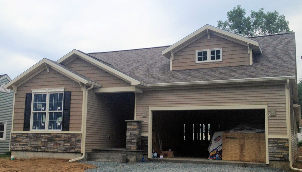 Gutter Jobs Different Colors/Siding/Rock Traditional Exterior