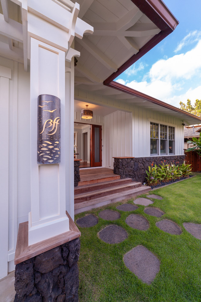 Hale Kahakai Beach Style Exterior Hawaii by Archipelago Hawaii Luxury Home Designs Houzz