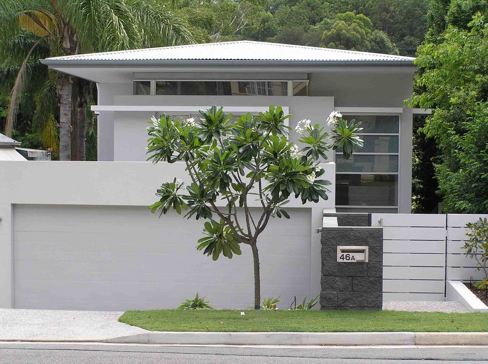 Trendy exterior home photo in Brisbane