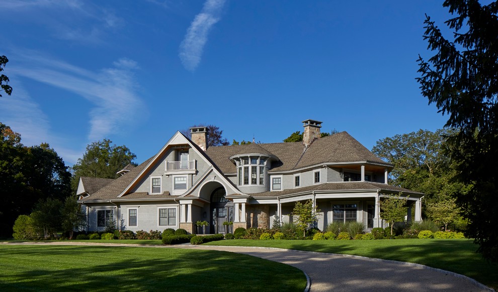 Hamptons Modern Traditional House Exterior New York by Peter